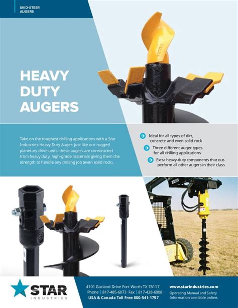 star industries augers